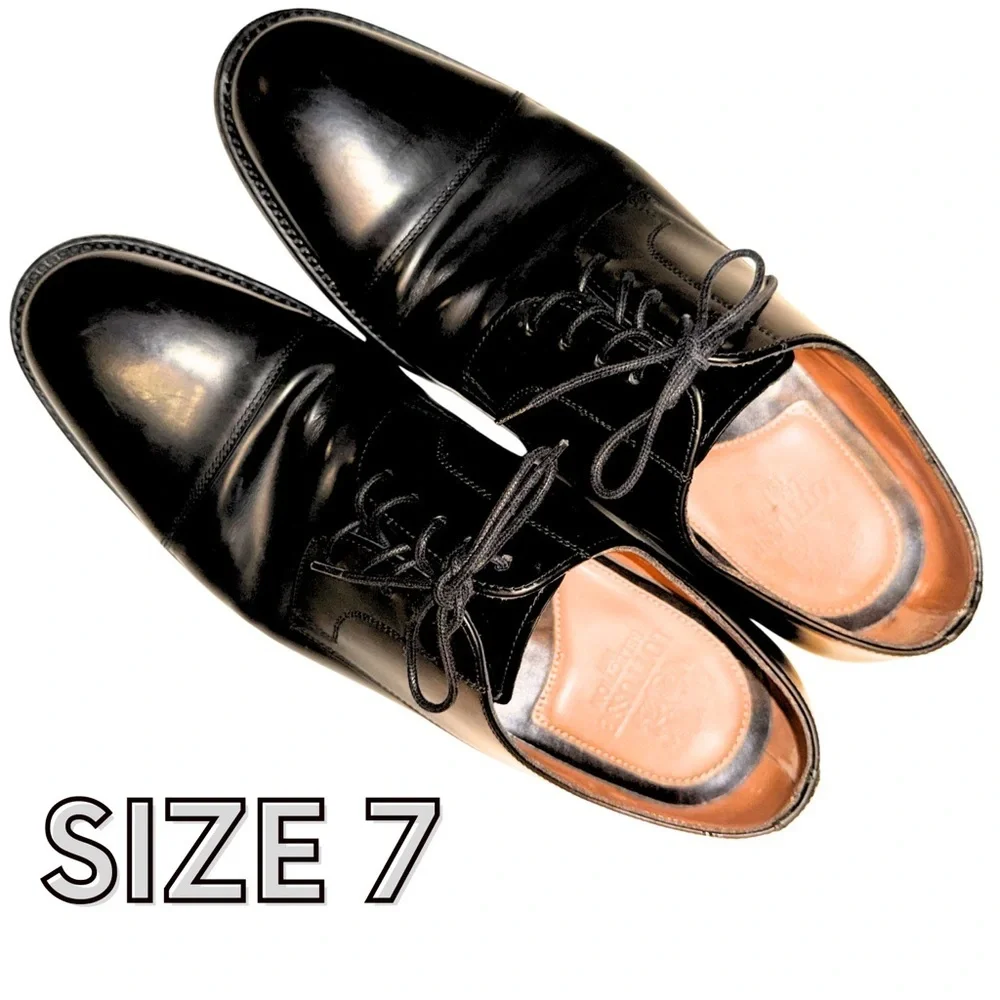 Lottusse 1877 Handmade Classic Derby Cap Toe Lace Up